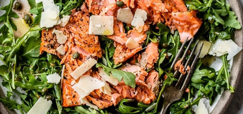 arugula-salmon-salad-dentist-narre-warren